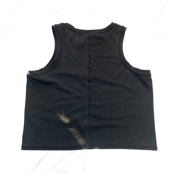 Jill Women’s Black Cropped Tank Top Size Medium - Picture 3 of 8